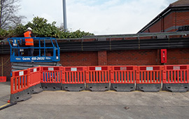 Cable reel Scissor lift